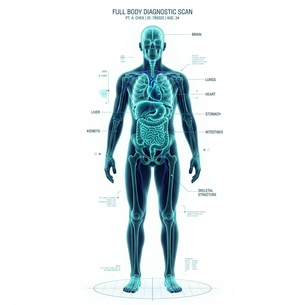 Human Body Diagnostic Scan